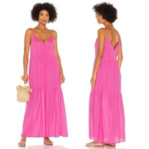 Tularosa from REVOLVE Arti Pink Spaghetti Strap Maxi Dress